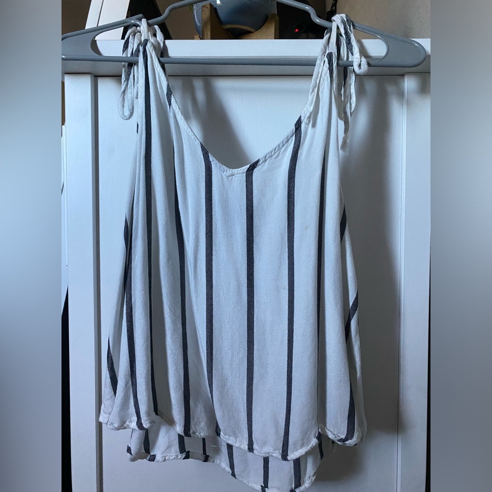 Forever 21 Striped Tank Top Blouse
